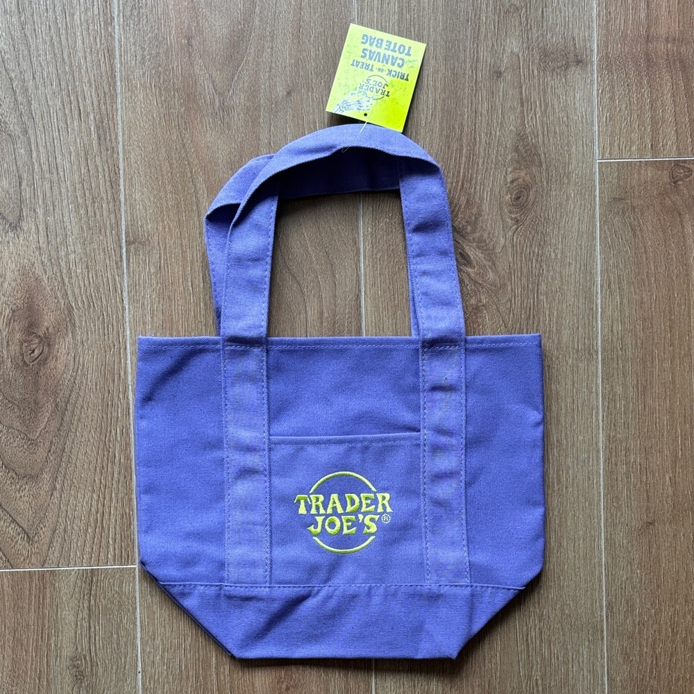 Trader Joe’s Mini Halloween Tote | Purple | Limited Edition